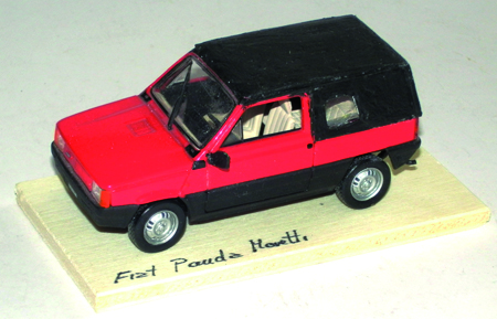 FIAT PANDA in scala 1:43