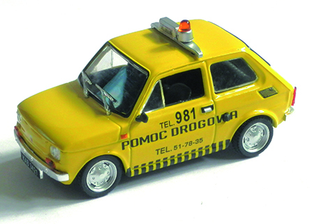 FIAT 126 in scala 1:43