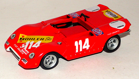 FIAT ABARTH 2000 in scala 1:43