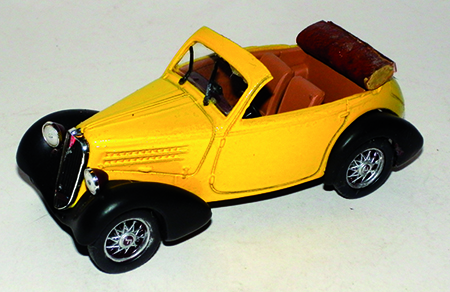 FIAT BALILLA 1:43 scale