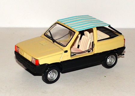 FIAT PANDA in scala 1:43
