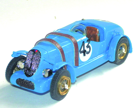 FIAT BALILLA LEMANS in scala 1:43