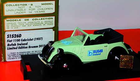 FIAT 508 CABRIO 1:43 scale