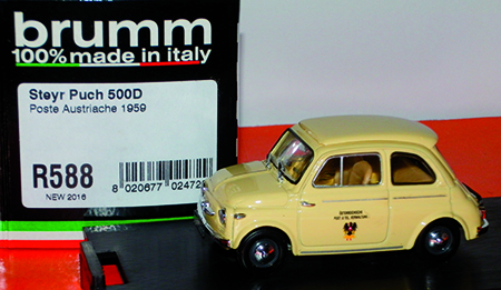 FIAT 500 in scala 1:43