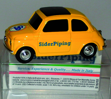 FIAT 500 in scala 1:43