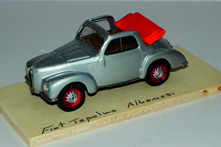 FIAT 500 C TOPOLINO in scala 1:43