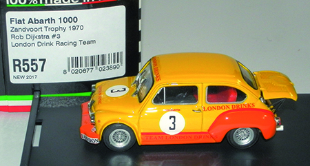 FIAT ABARTH 1000 TC in scala 1:43