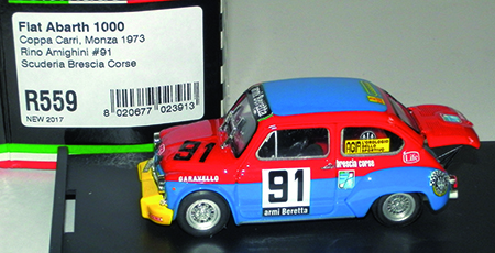 FIAT ABARTH 1000 TC in scala 1:43