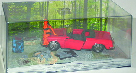 FIAT 124 CABRIO in scala 1:43