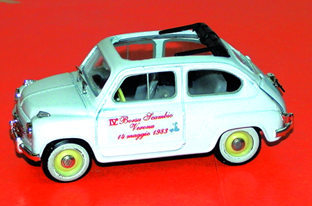 FIAT 600 in scala 1:43