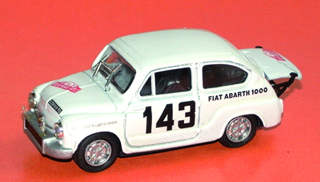 FIAT ABARTH 1000 TC 1:43 scale