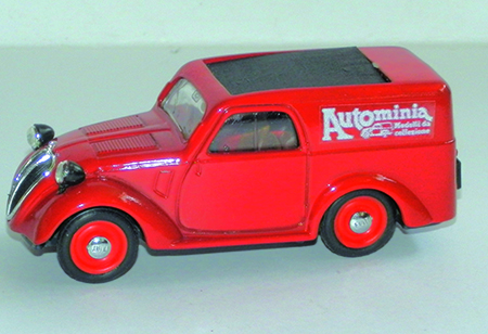 FIAT 500 B FURGONI in scala 1:43
