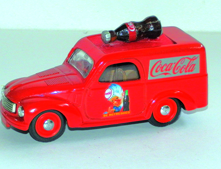 FIAT COCACOLA in scala 1:43