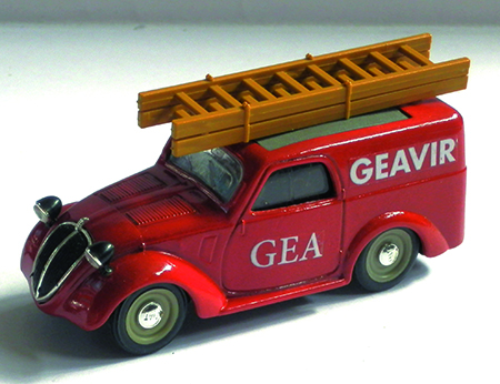 FIAT 500 B FURGONI 1:43 scale