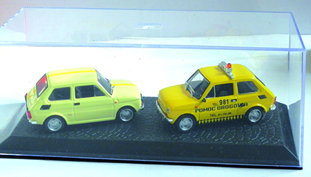 FIAT 126 in scala 1:43