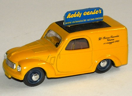 FIAT 500 C FURGONI in scala 1:43