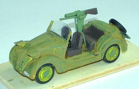 FIAT 508 CABRIO in scala 1:43
