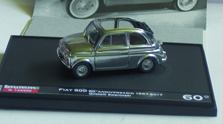 FIAT 500 in scala 1:43