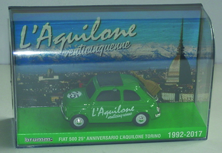 FIAT 500 in scala 1:43