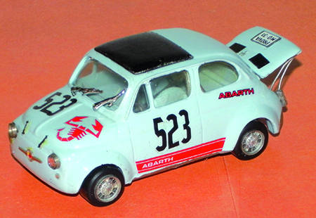 FIAT ABARTH 500 in scala 1:43