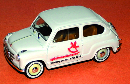 FIAT 600 1:43 scale