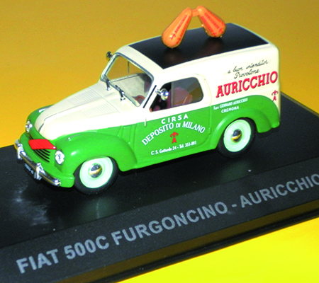 FIAT 500 C FURGONI in scala 1:43