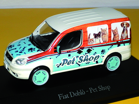 FIAT DOBLO in scala 1:43