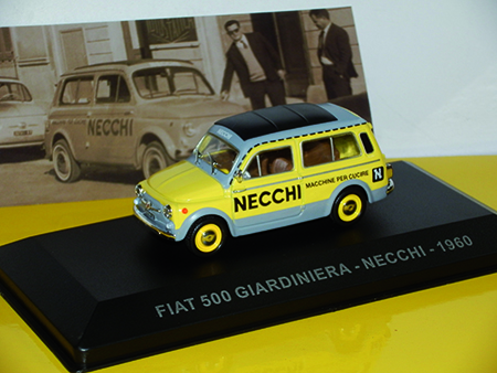 FIAT 500 GIARDINETTA in scala 1:43