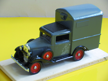 FIAT BALILLA FURGONE in scala 1:43
