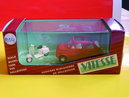 FIAT 500 CON VESPA
