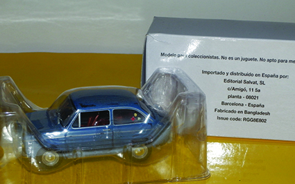 FIAT 600 in scala 1:43
