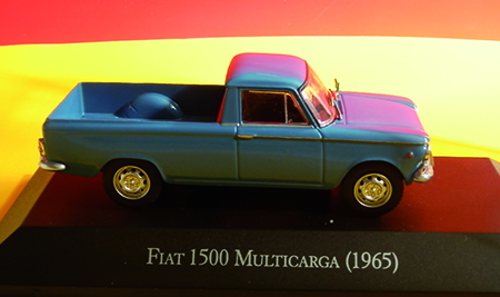 FIAT 1500 in scala 1:43
