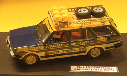 FIAT 131 ASSISTENZA 1:43 scale