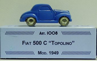 FIAT 500 C TOPOLINO 1:76 scale