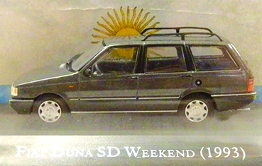 FIAT DUNA 1:43 scale