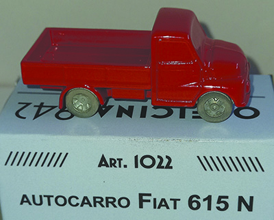 FIAT 615 N. AUTOCARRO 1:76 scale