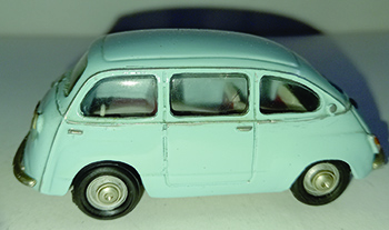 FIAT MULTIPLA in scala 1:43