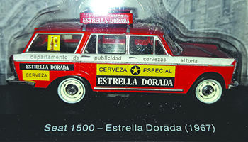FIAT 1500 in scala 1:43