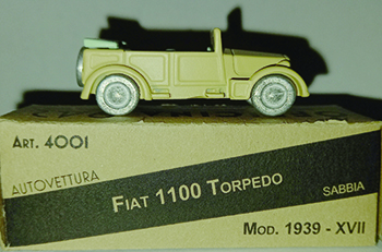 FIAT TORPEDO in scala 1:76