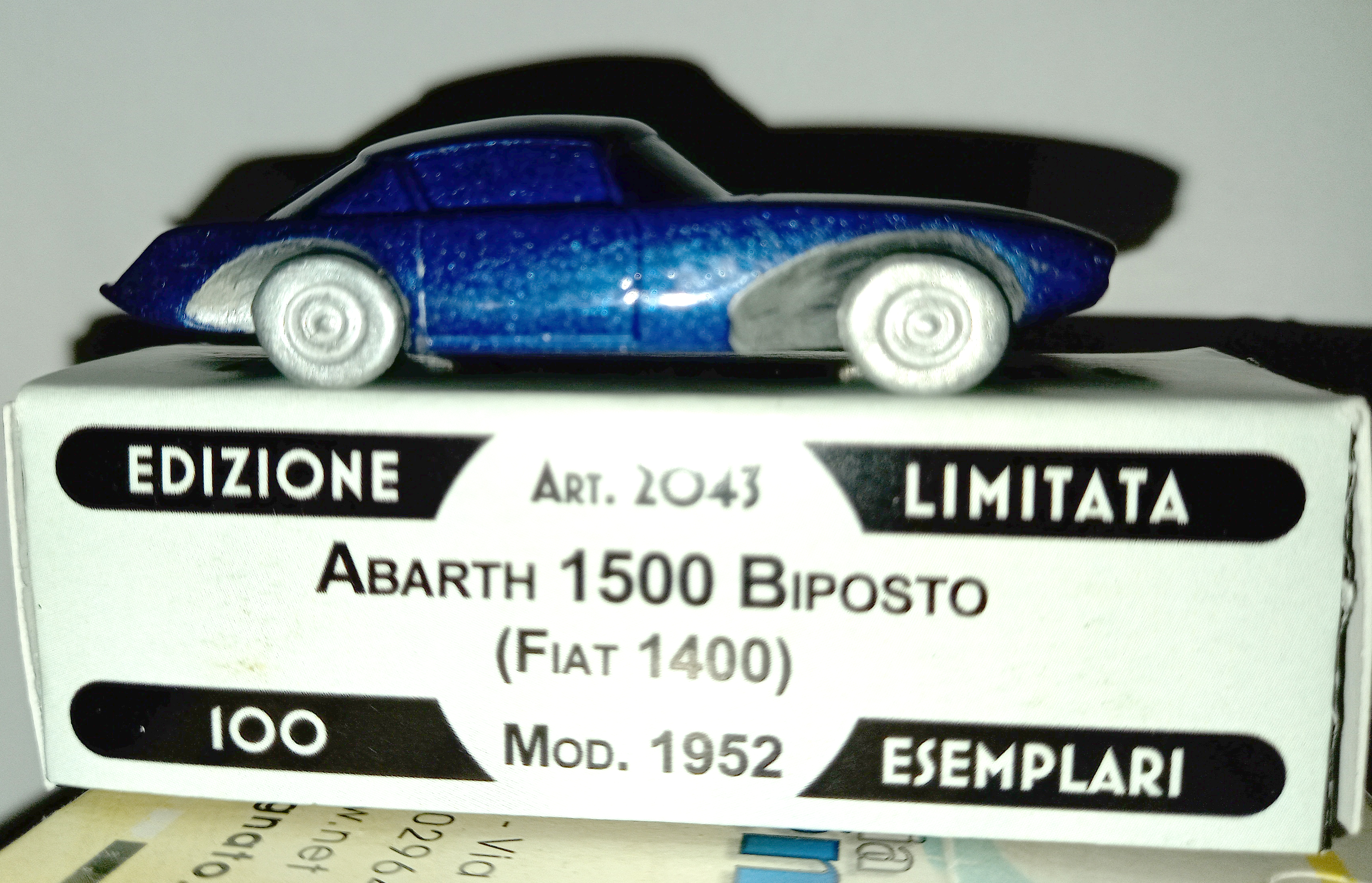 FIAT AB 1500 BIPOSTO in scala 1:76