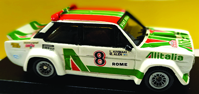 FIAT ABARTH 131 in scala 1:43