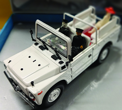FIAT CAPAGNOLA PAPA in scala 1:43