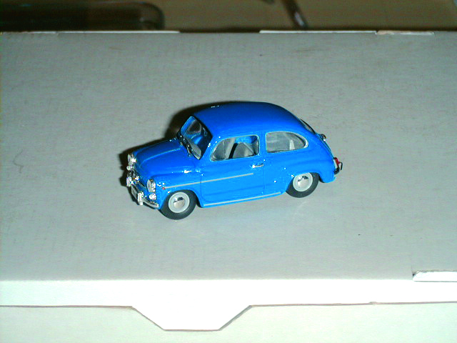 FIAT 600 in scala 1:43