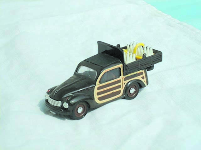 FIAT 500 C FURGONI in scala 1:43