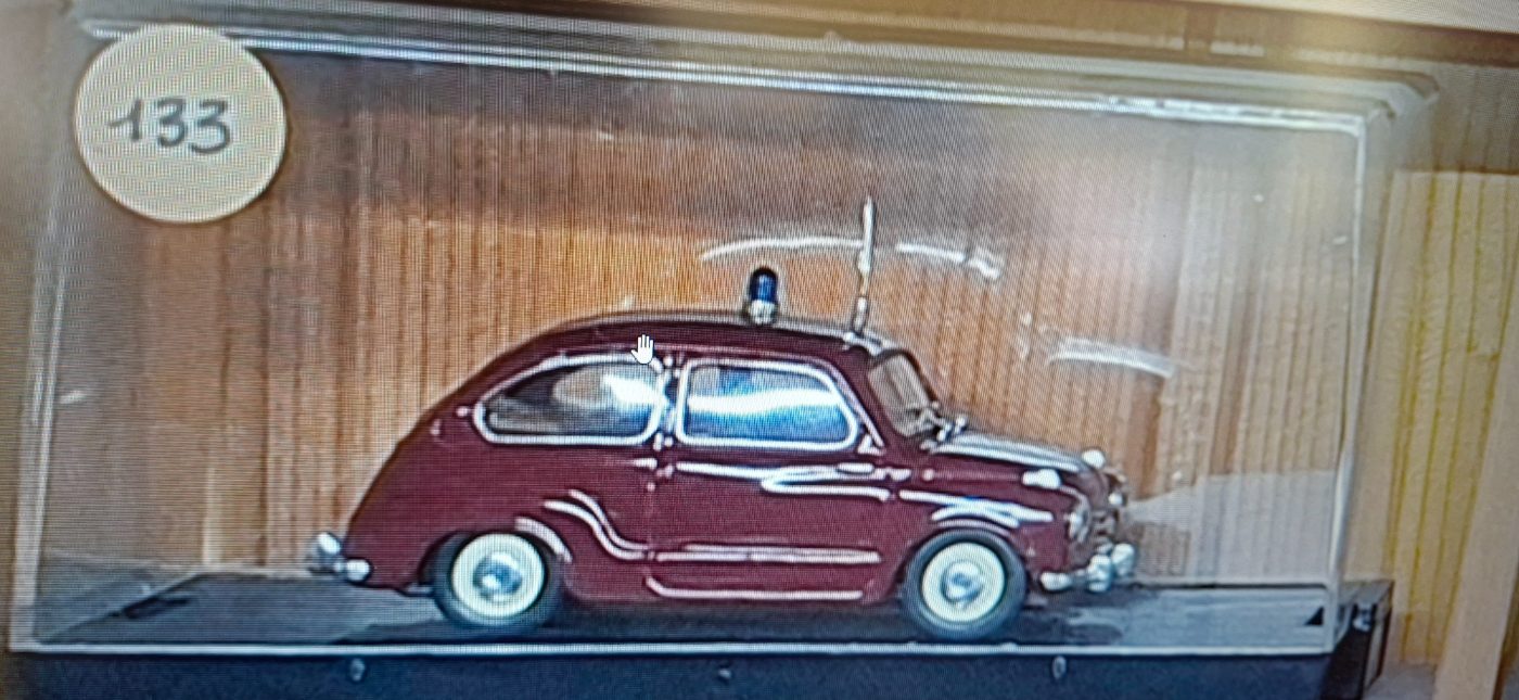 FIAT 600 in scala 1:43