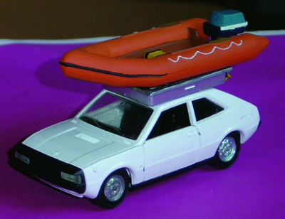 FIAT 1200 COUPE in scala 1:43