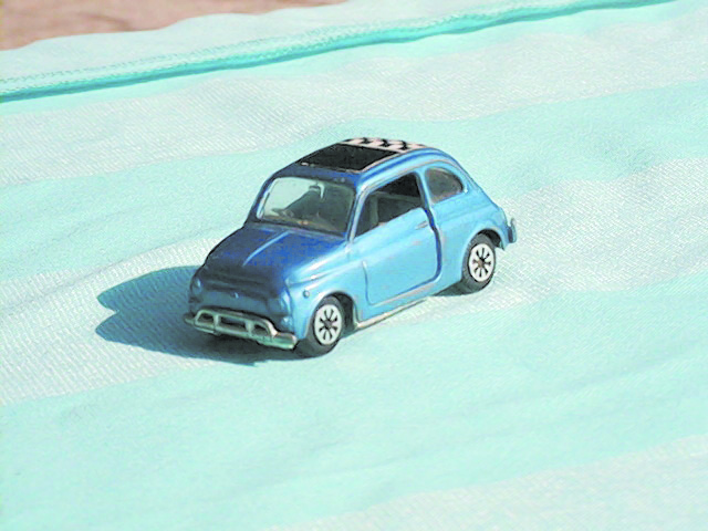 FIAT 500 in scala 1:43