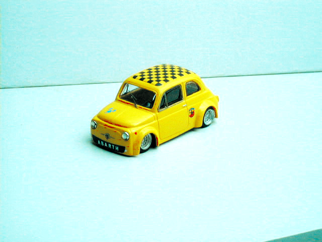 FIAT ABARTH 500 1:43 scale