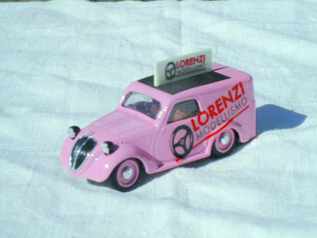 FIAT 500 B FURGONI 1:43 scale