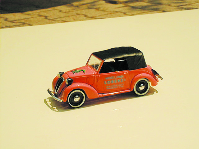 FIAT 508 CABRIO in scala 1:43
